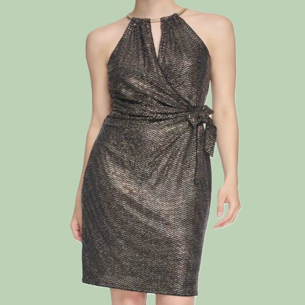 Women's Sequined - Halter Dress - Kensie Size 10